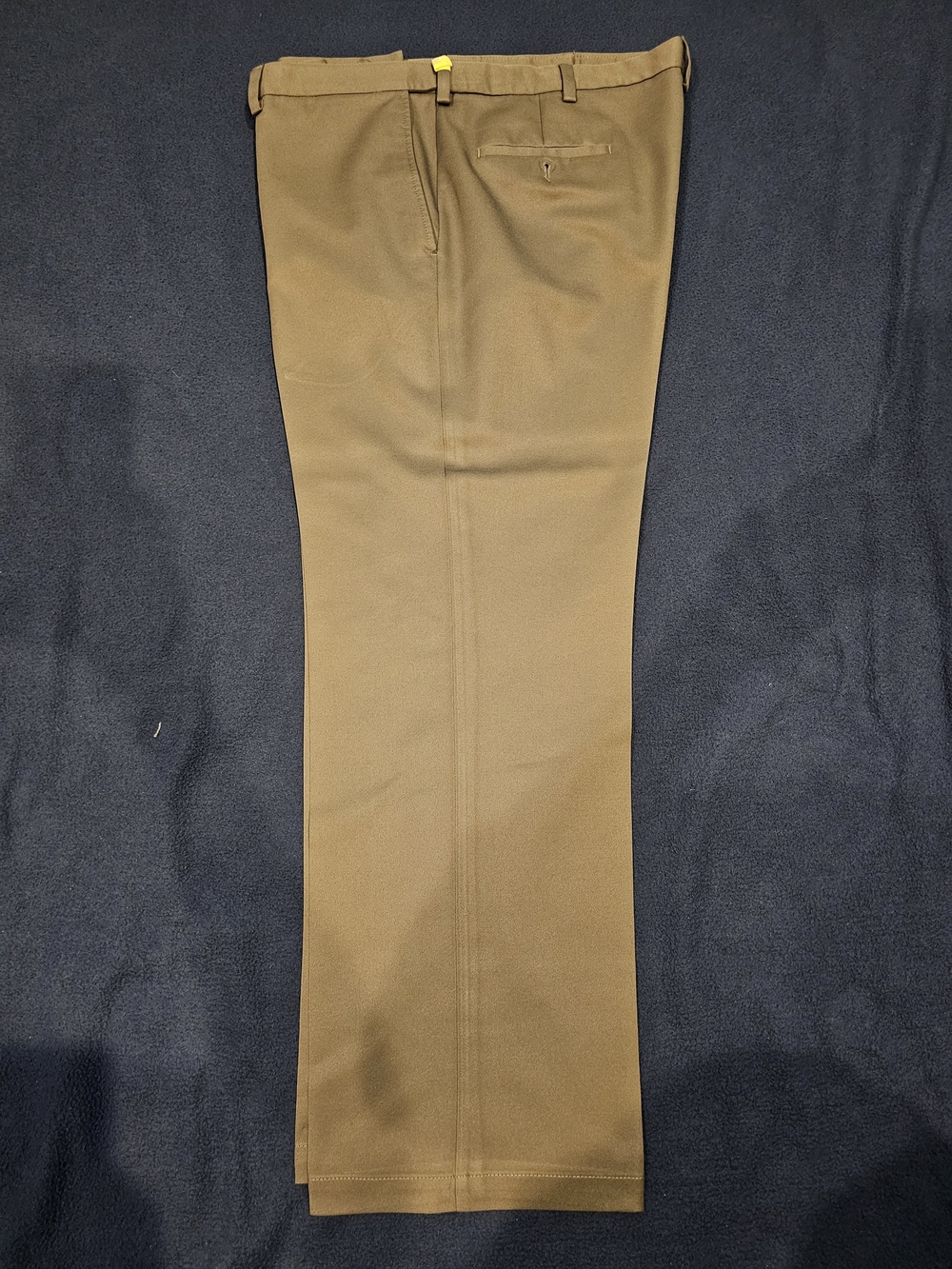 Haggar Men's Classic Fit No Iron Tan Dress Pants 40x30